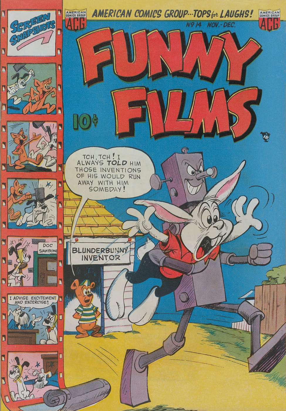 Book Cover For Funny Films 14