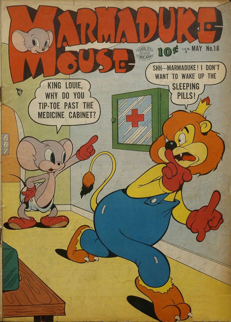 Comic Book Cover For Marmaduke Mouse 18