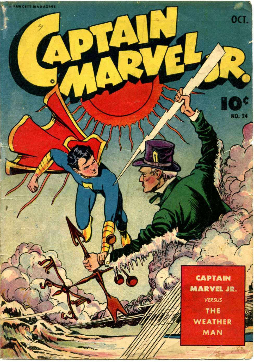 Book Cover For Captain Marvel Jr. 24
