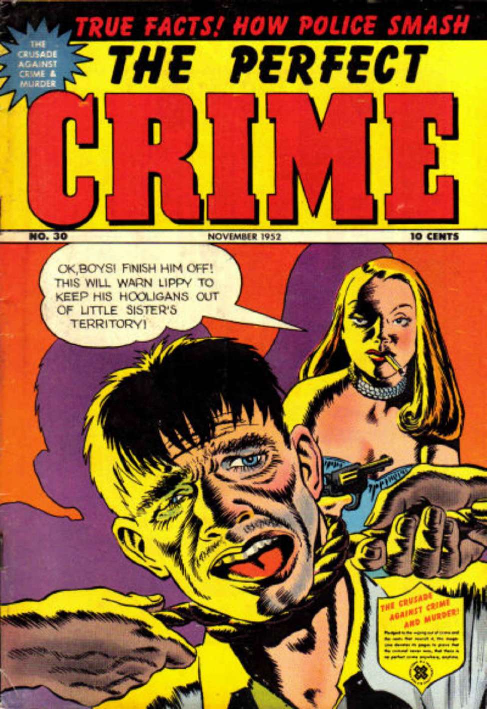 Comic Book Cover For The Perfect Crime 30