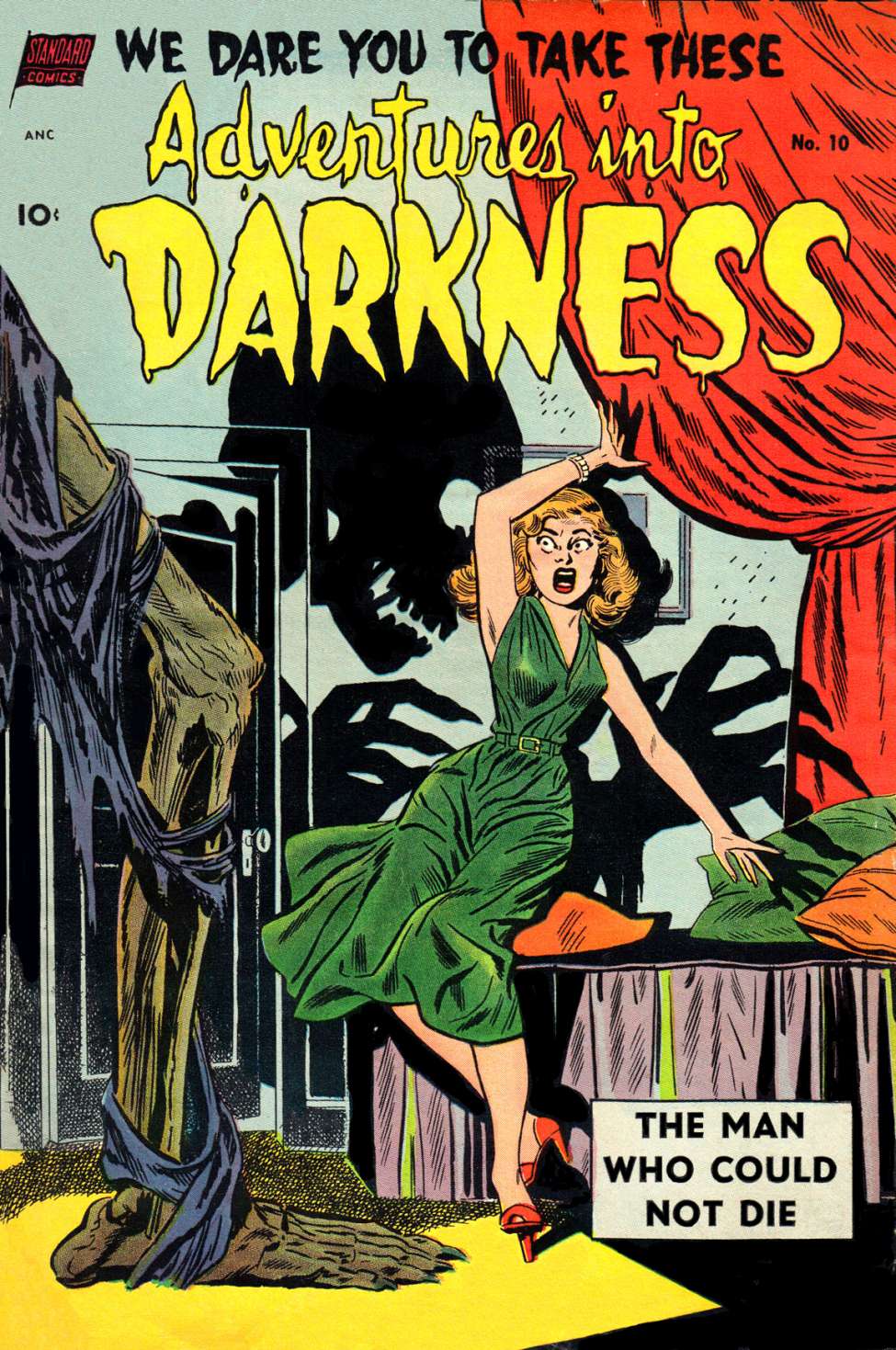 Book Cover For Adventures into Darkness 10