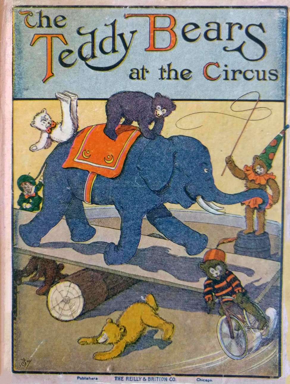 Book Cover For Teddy Bears at the Circus