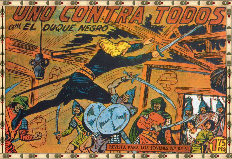Comic Book Cover For El Duque Negro 27 - Uno Contra Todos