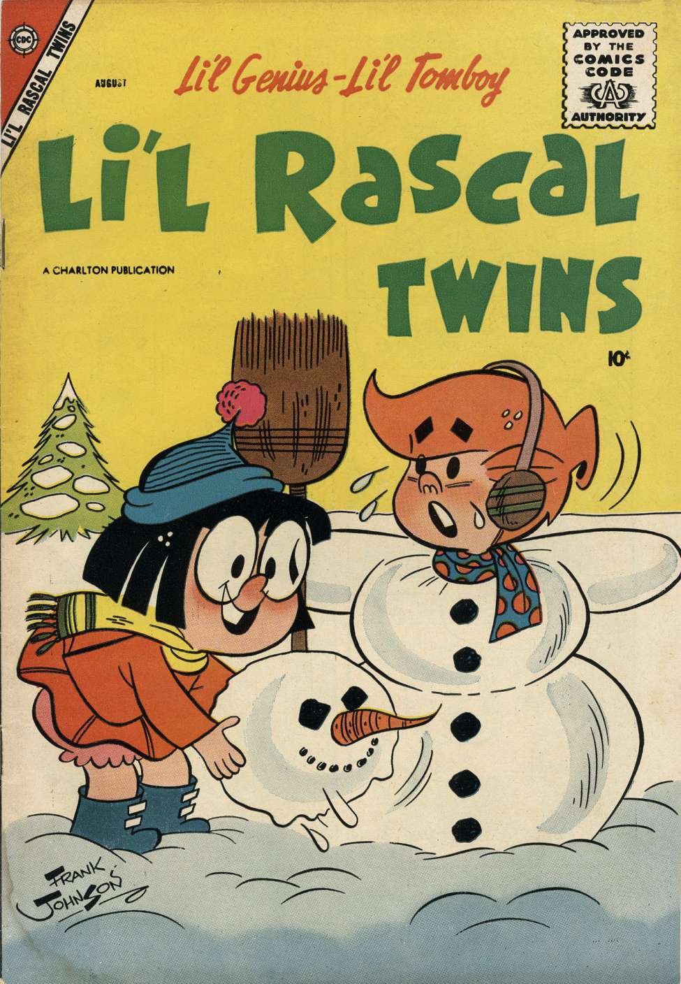 Comic Book Cover For Li'l Rascal Twins 11 - Version 2