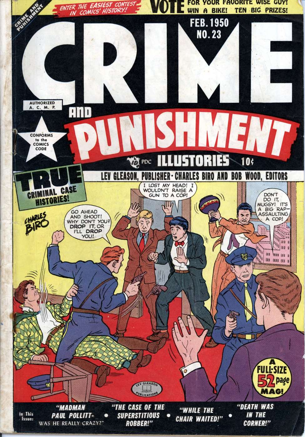 Comic Book Cover For Crime and Punishment 23