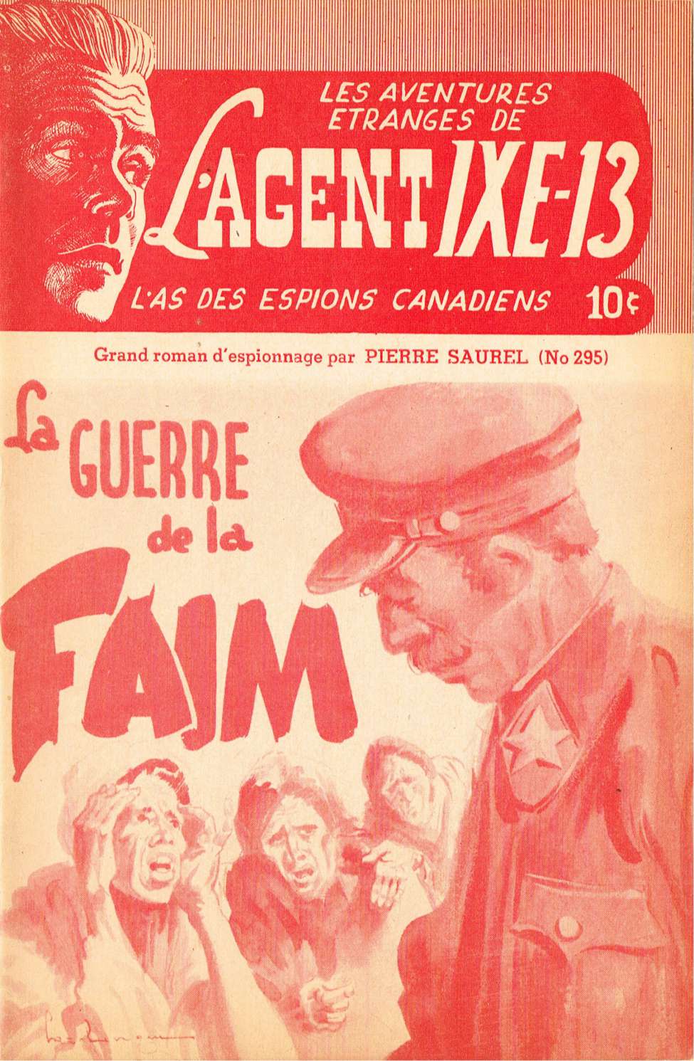 Book Cover For L'Agent IXE-13 v2 295 - La guerre de la faim