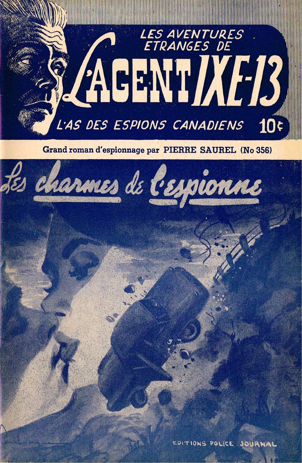 Book Cover For L'Agent IXE-13 v2 356 - Les charmes de l'espionne