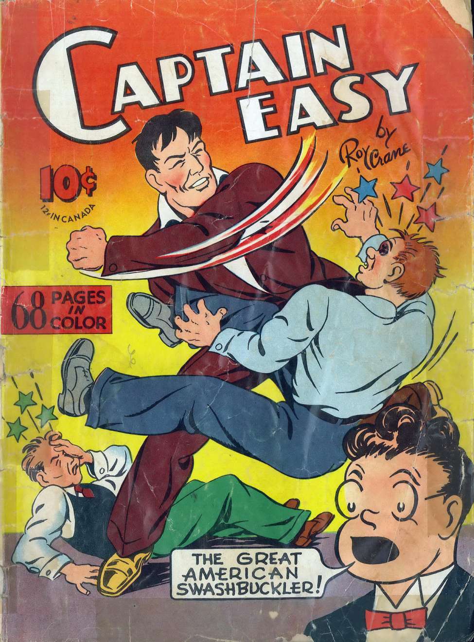Comic Book Cover For Captain Easy nn