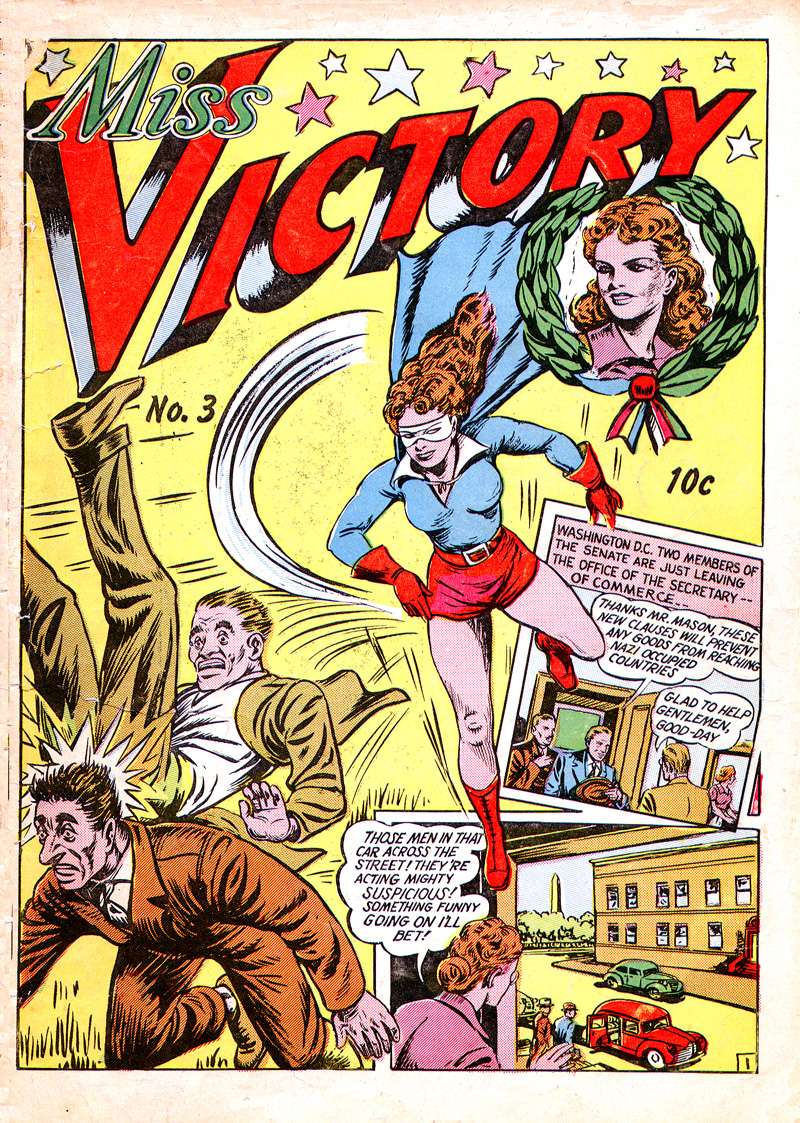 Comic Book Cover For Holyoke One-Shot 3 - Miss Victory 3