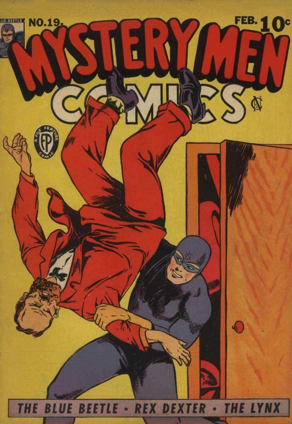 Comic Book Cover For Mystery Men Comics 19
