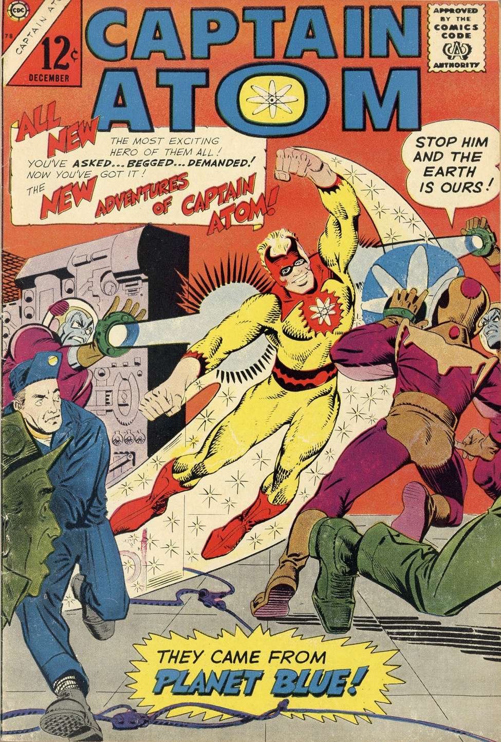 Book Cover For Captain Atom 78