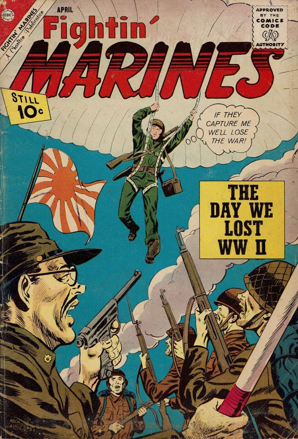 Comic Book Cover For Fightin' Marines 46