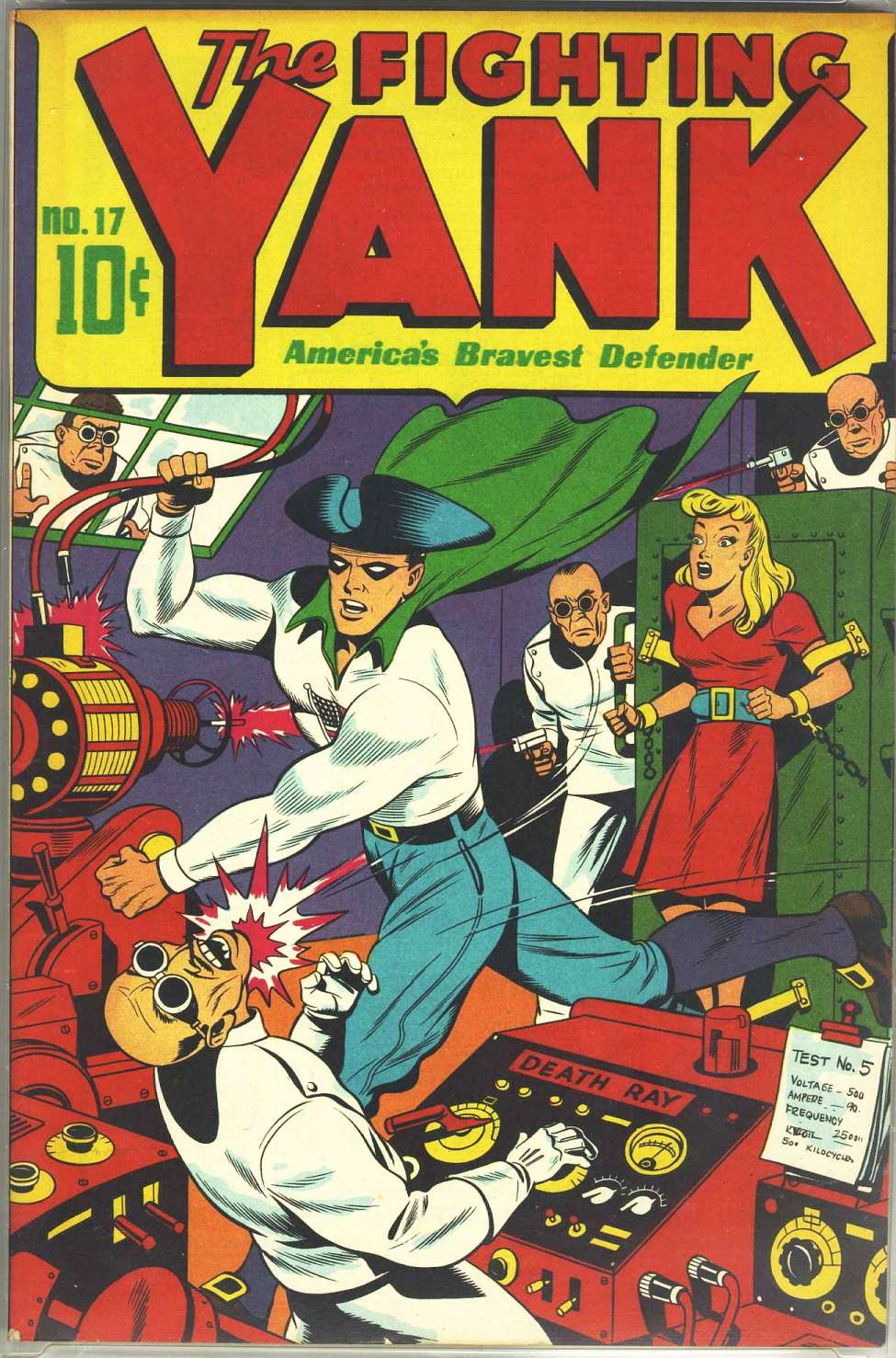 Comic Book Cover For Fighting Yank Archive part 2a