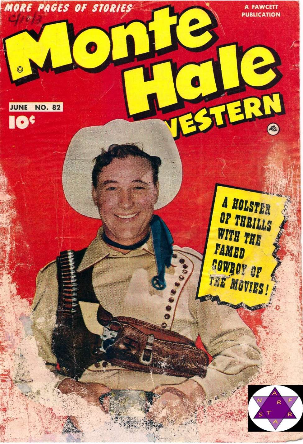Comic Book Cover For Monte Hale Western 82
