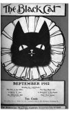 Cover For The Black Cat v17 12 - Bending the "Stiff-Necks" - Etta Anthony Baker