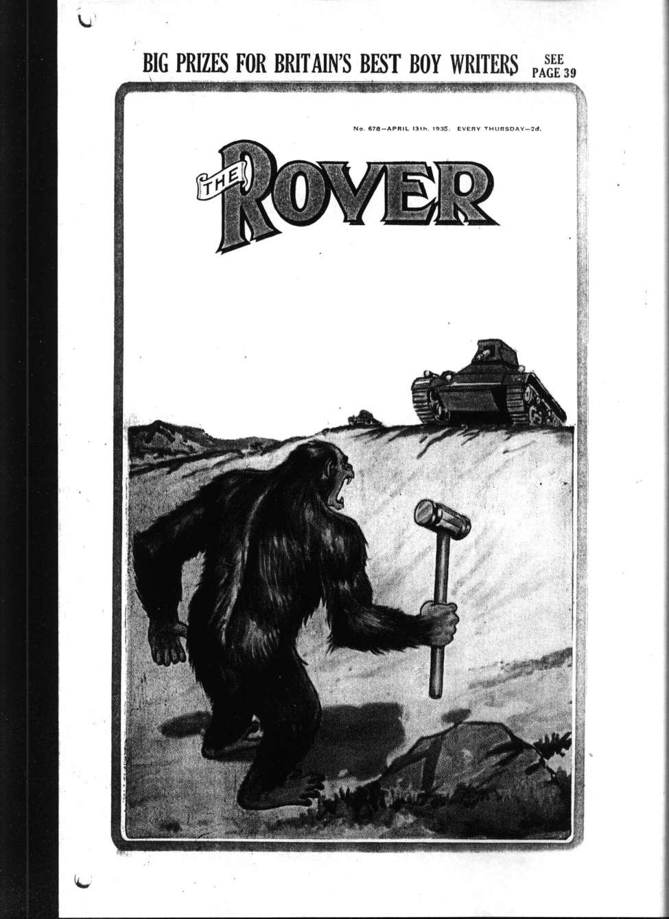 Book Cover For The Rover 678