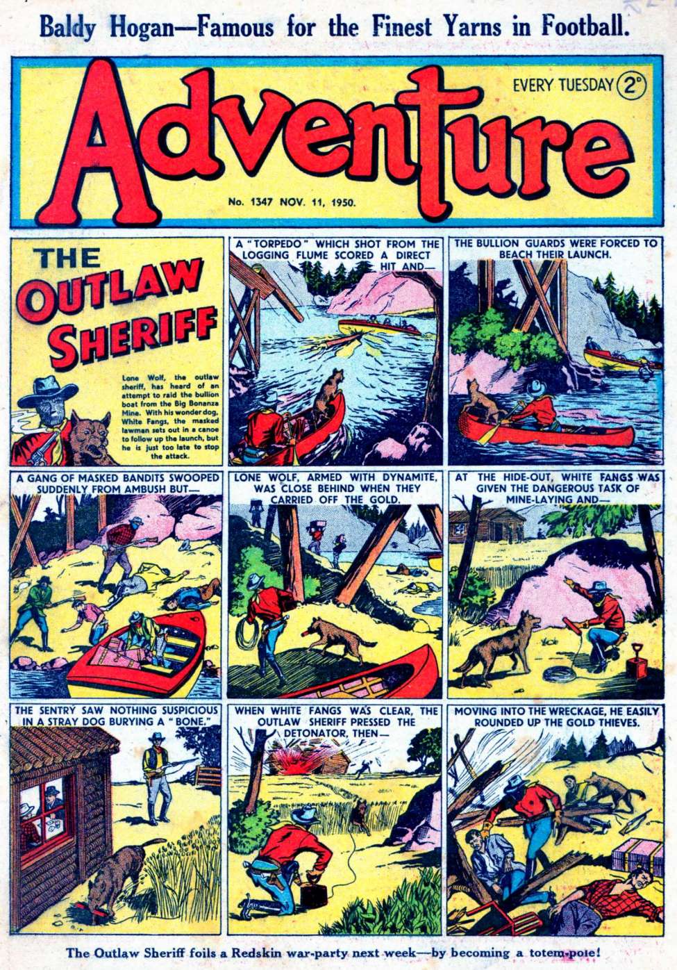 Comic Book Cover For Adventure 1347