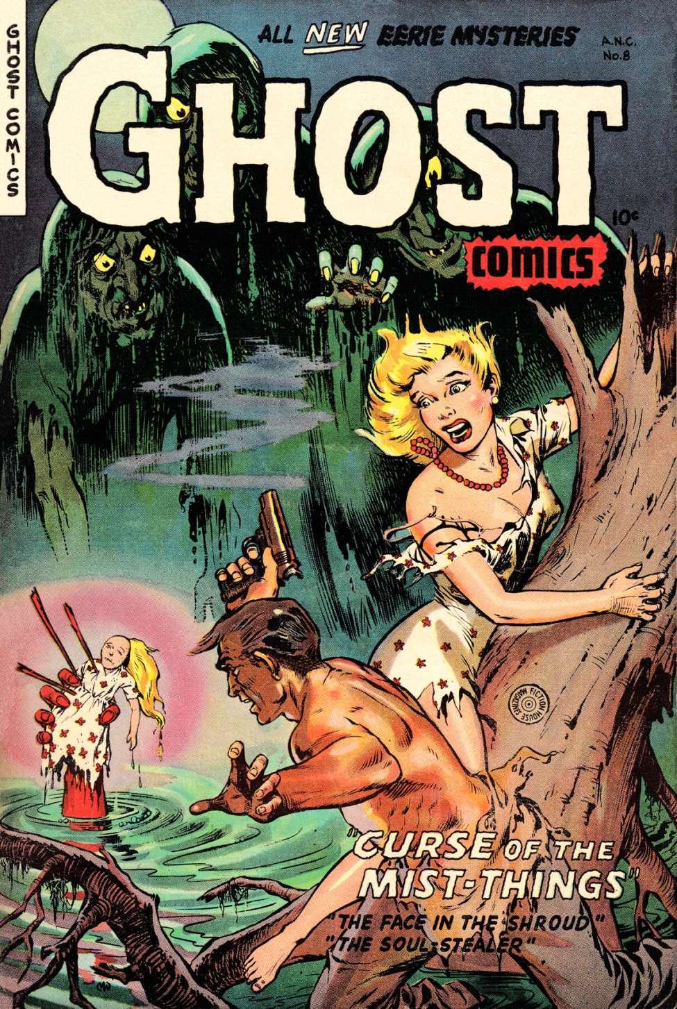 Book Cover For Ghost Comics 8