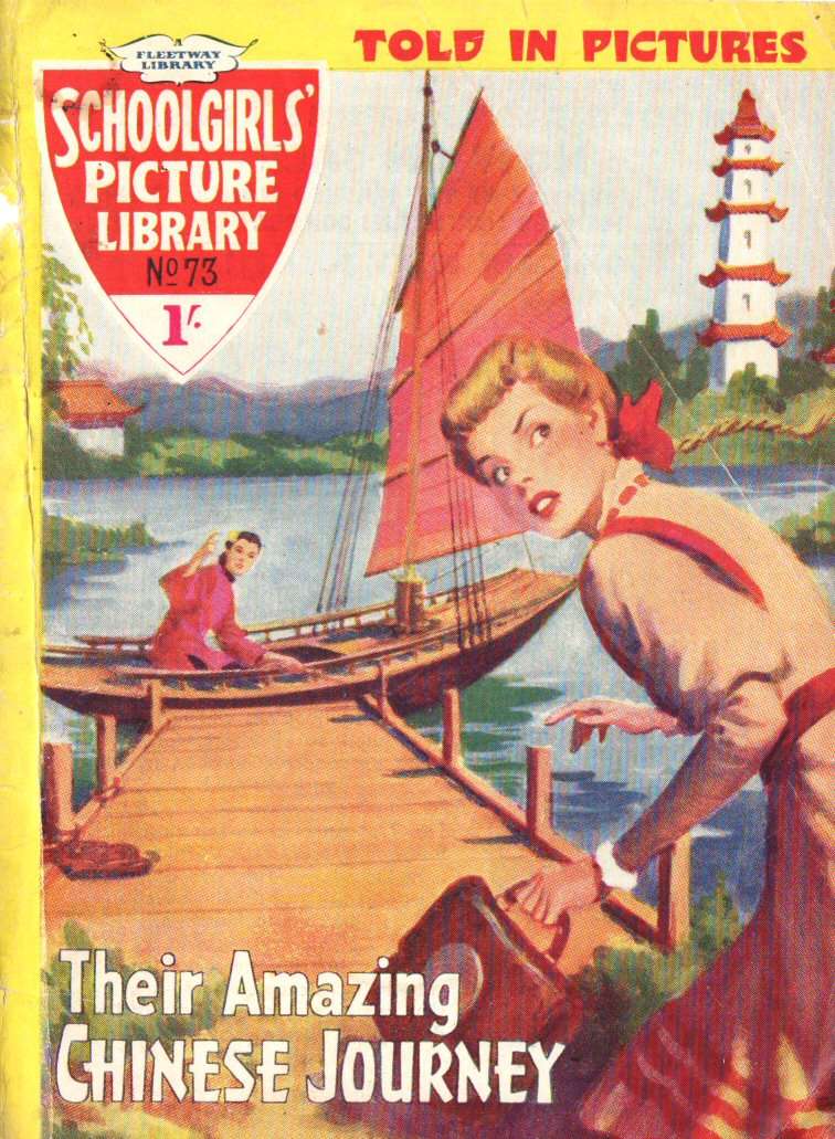 Comic Book Cover For Schoolgirls' Picture Library 73 - Their Amazing Chinese Journey