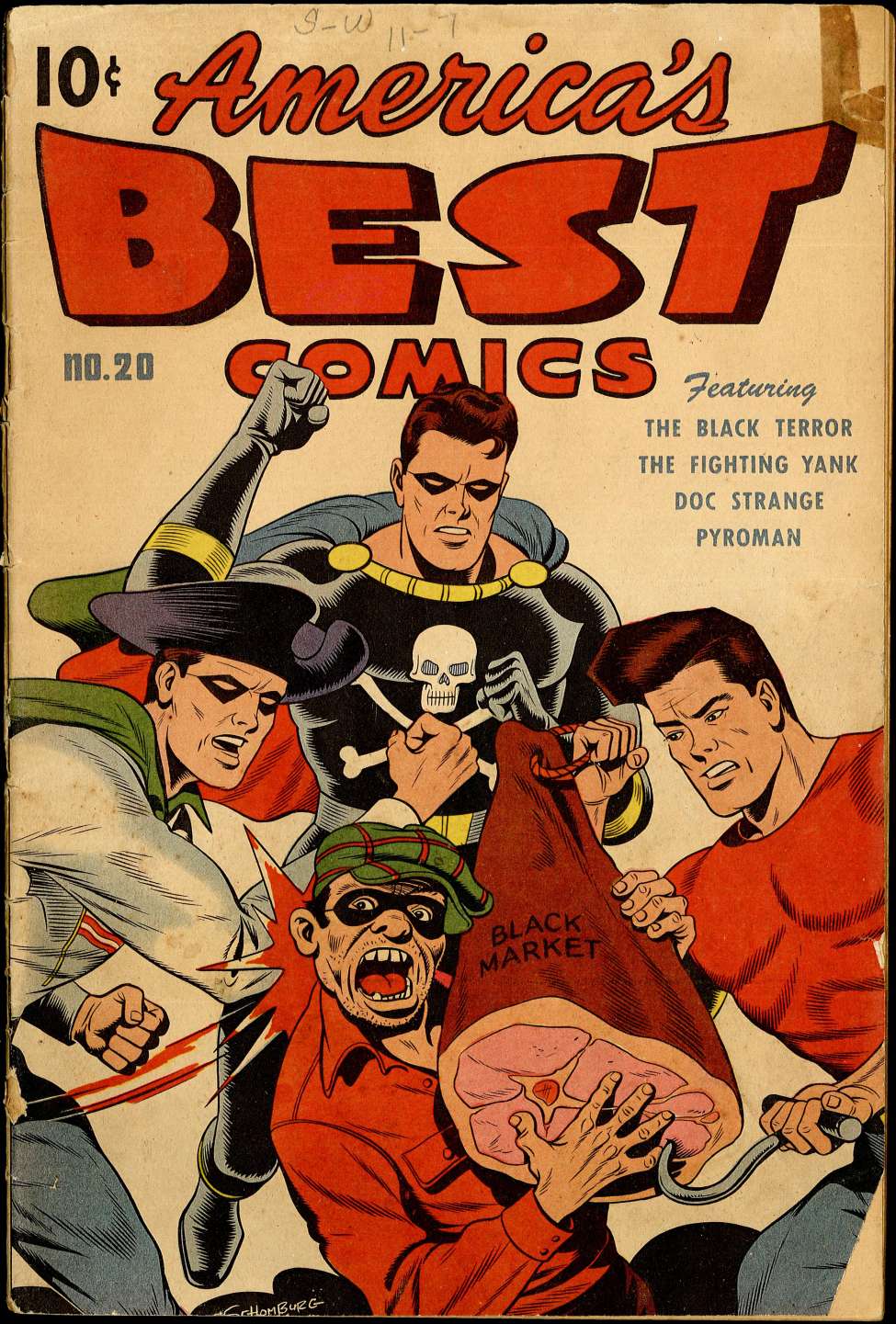 Comic Book Cover For America's Best Comics 20