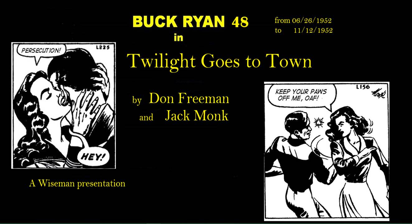 Comic Book Cover For Buck Ryan 48 - Twilight Goes To Town