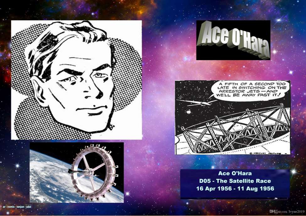Book Cover For Ace O'Hara 5 - The Satellite Race