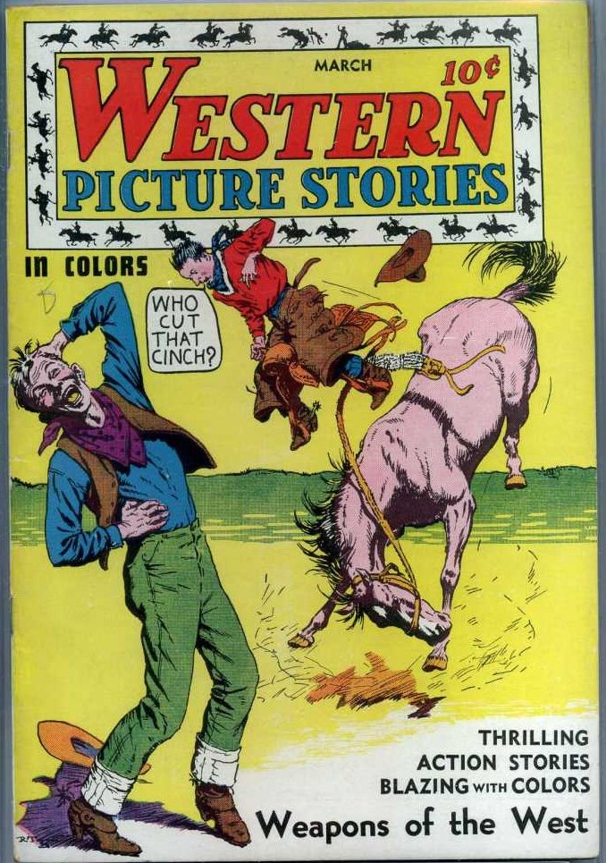 Comic Book Cover For Western Picture Stories 2