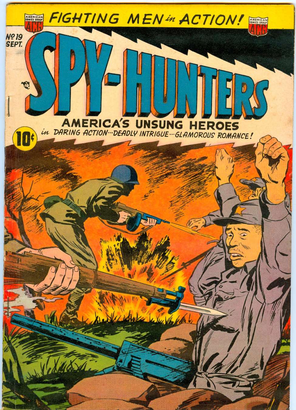 Comic Book Cover For Spy Hunters 19