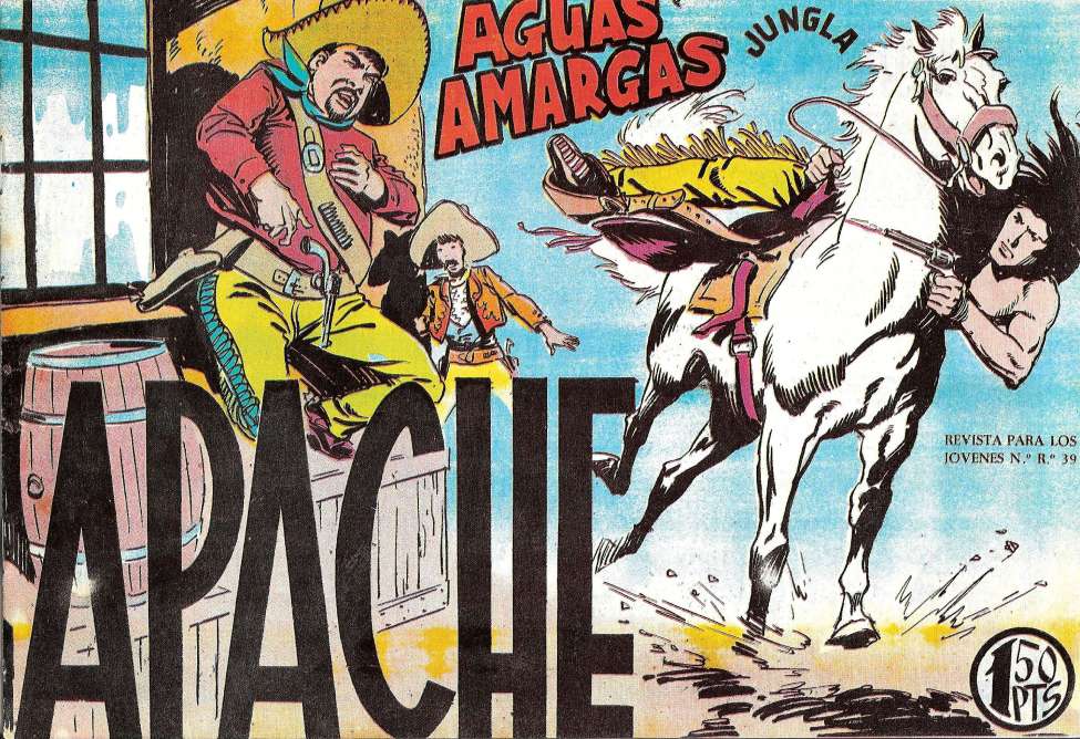 Comic Book Cover For Apache 25 - Aguas Amargas