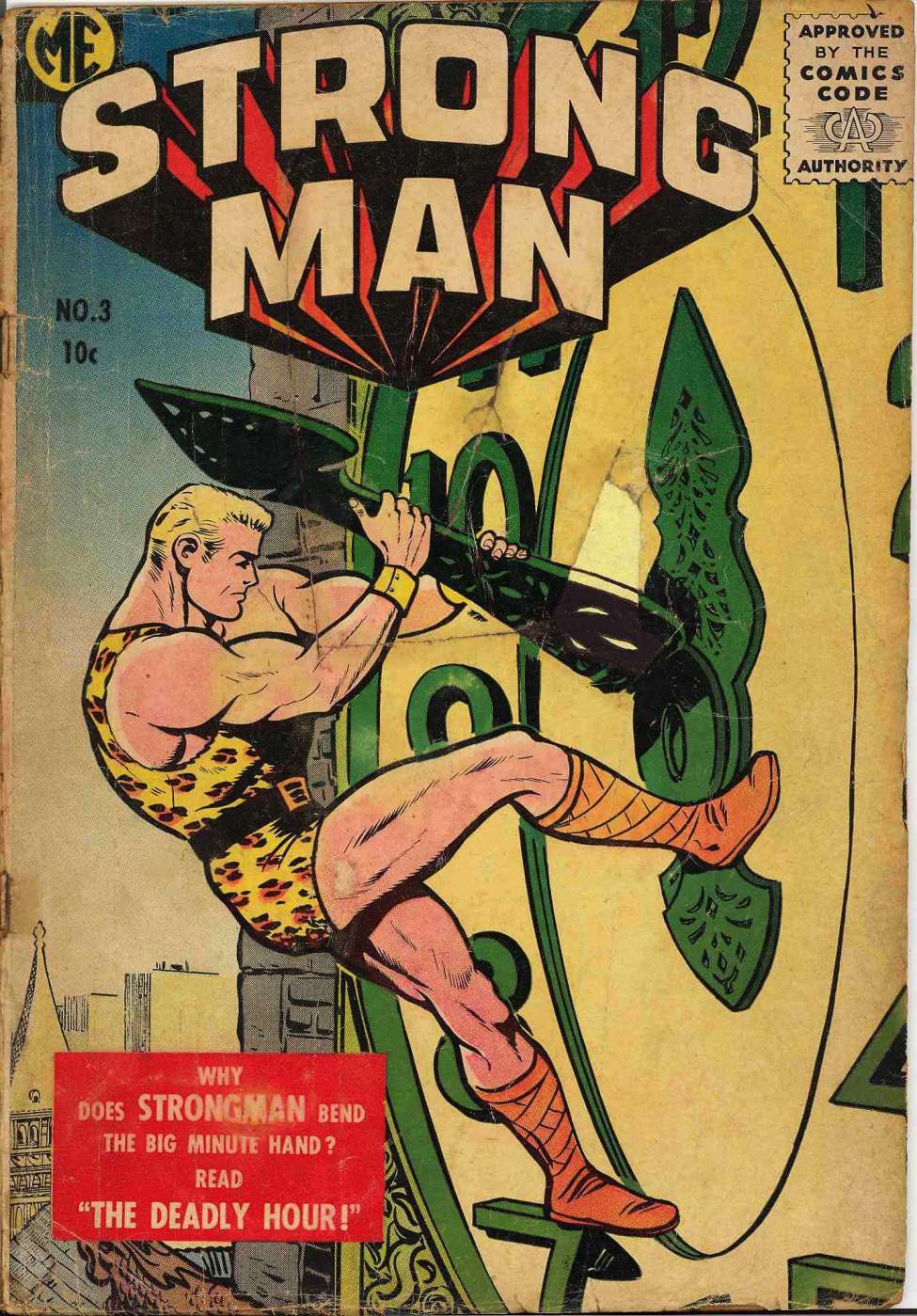 Comic Book Cover For Strongman 3