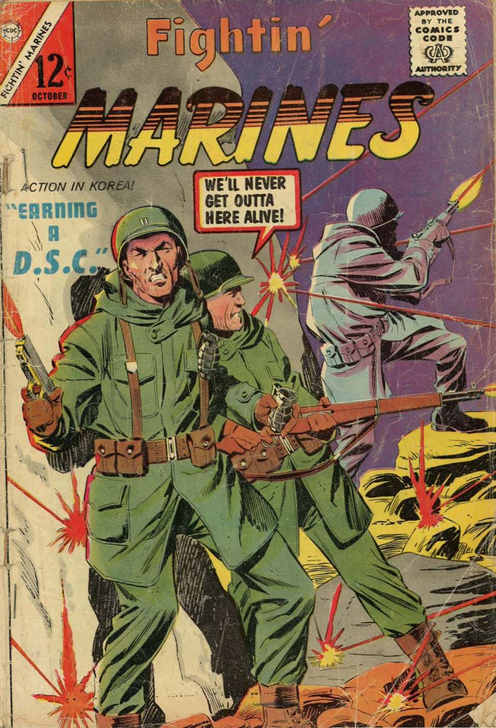 Book Cover For Fightin' Marines 60