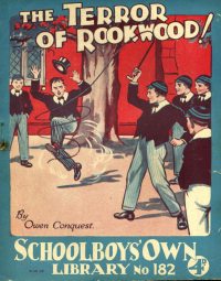 Large Thumbnail For Schoolboys' Own Library 182 - The Terror of Rookwood