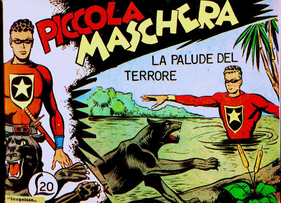 Comic Book Cover For Piccola Maschera 8 - La Palude Del Terrore