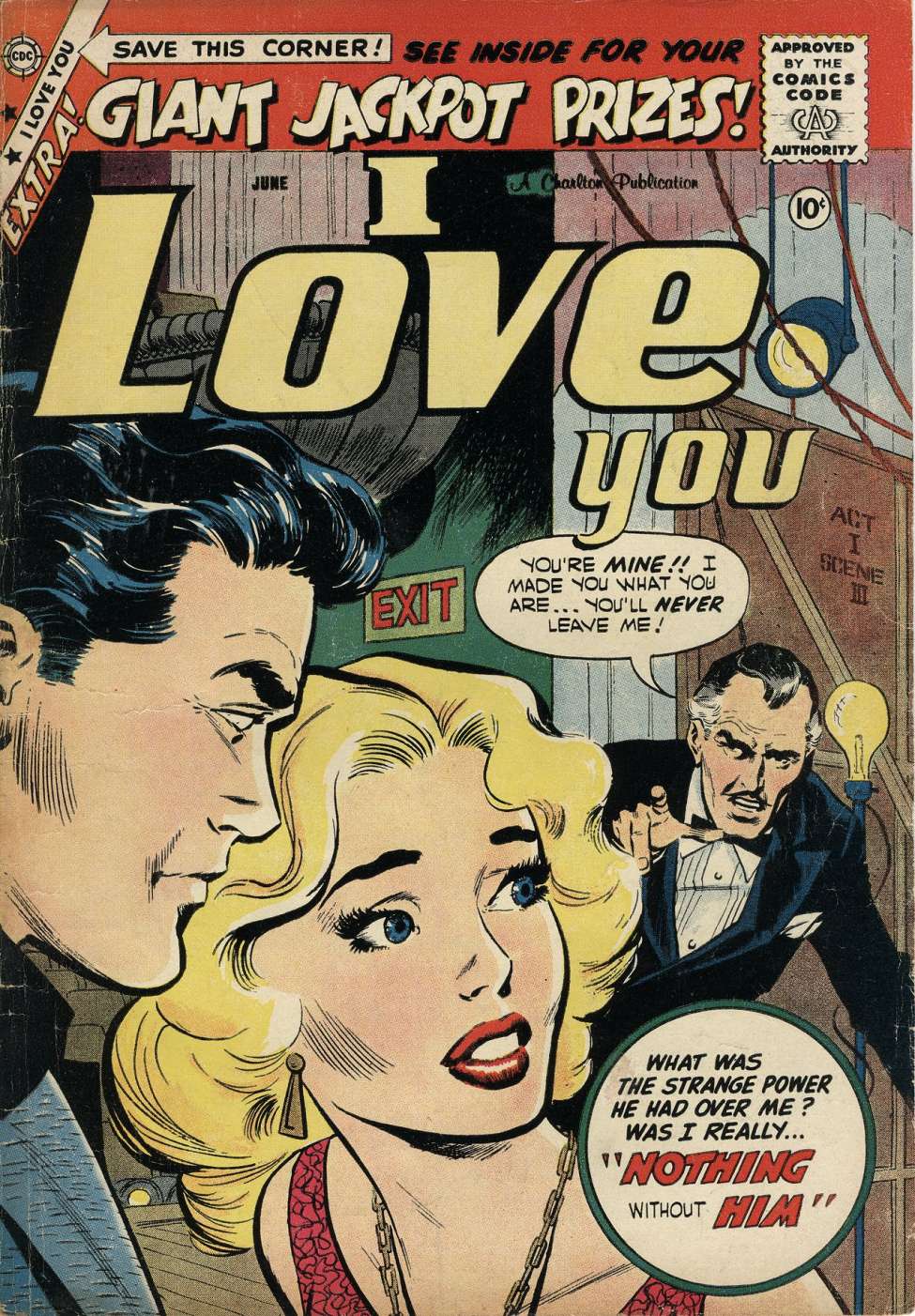 Comic Book Cover For I Love You 23