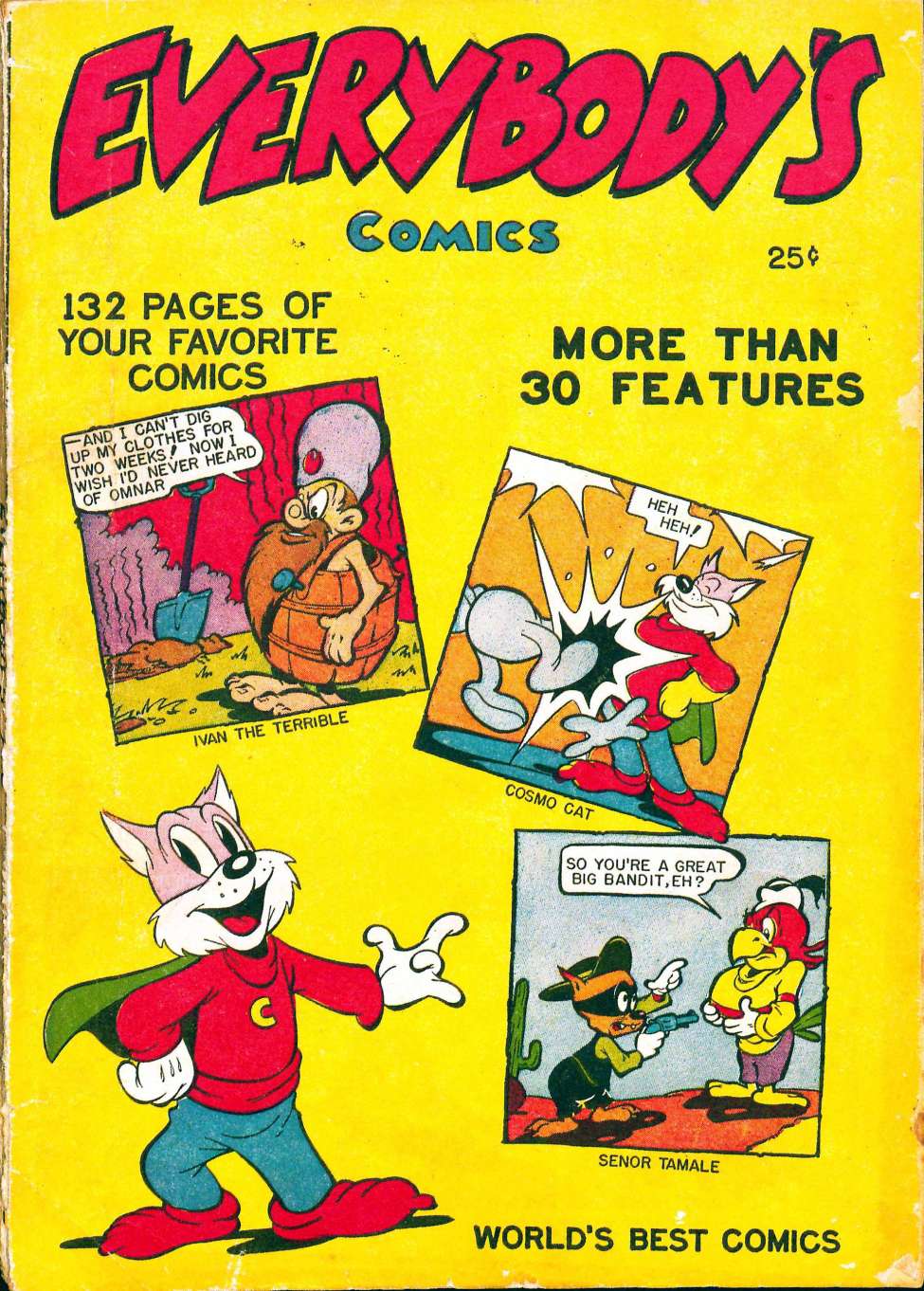 Book Cover For Everybody's Comics