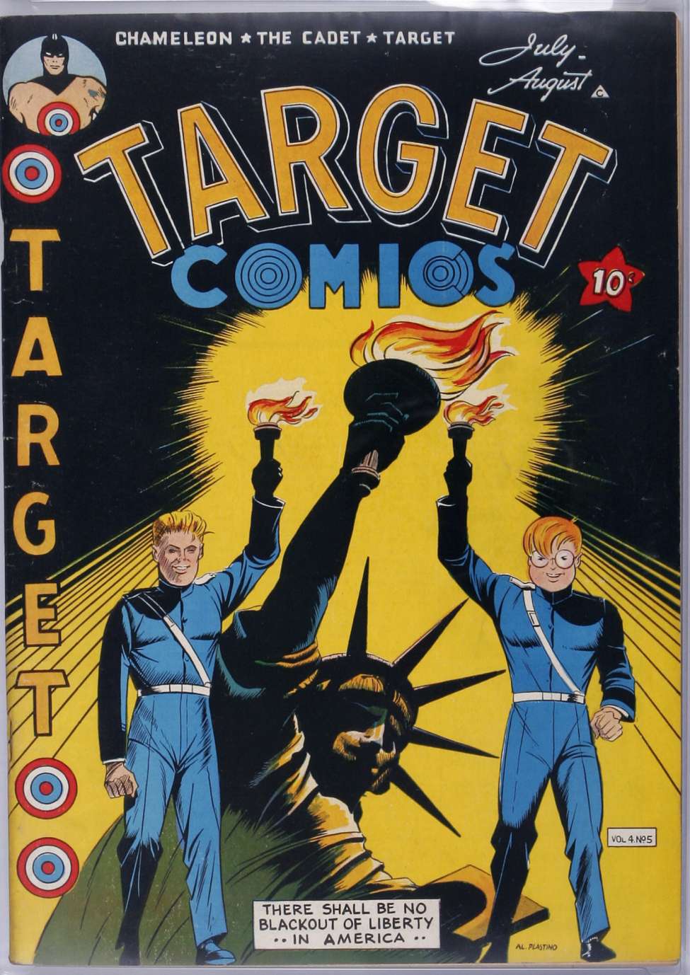 Comic Book Cover For Target Comics v4 5