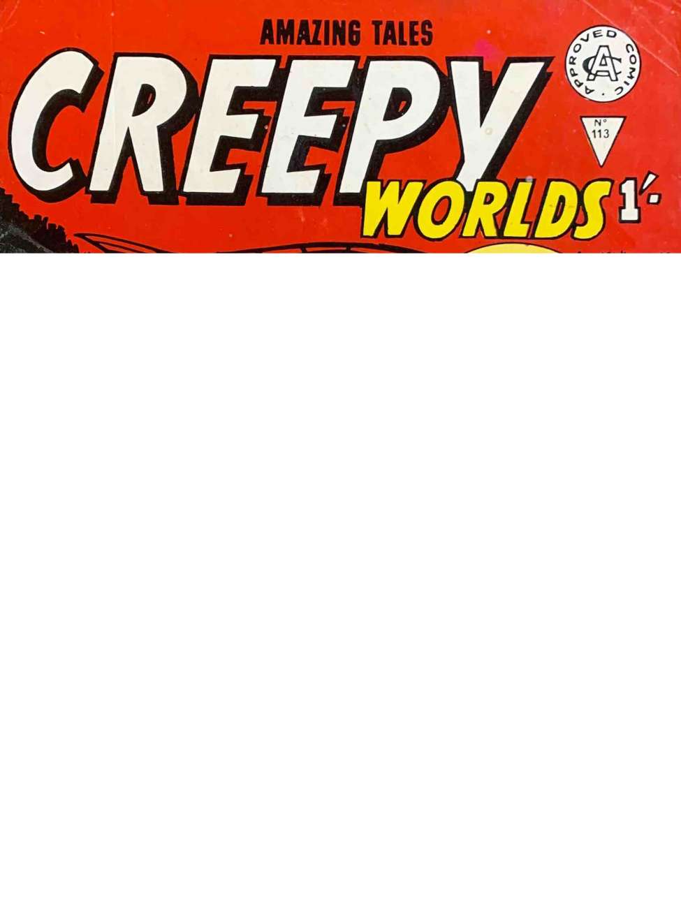 Book Cover For Creepy Worlds 113