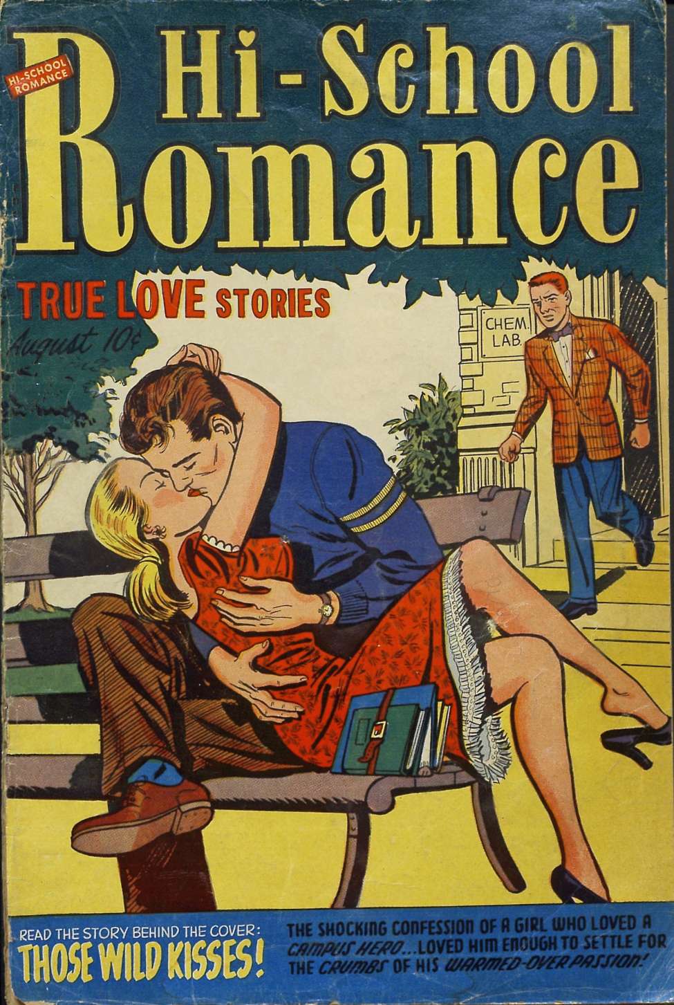 Book Cover For Hi-School Romance 16
