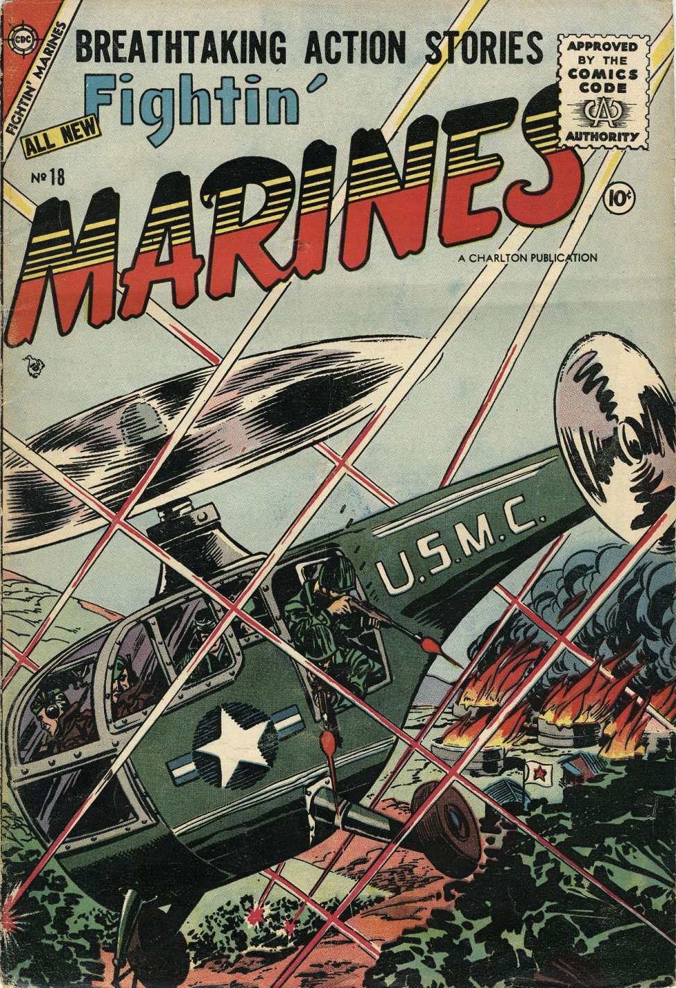 Book Cover For Fightin' Marines 18 - Version 1