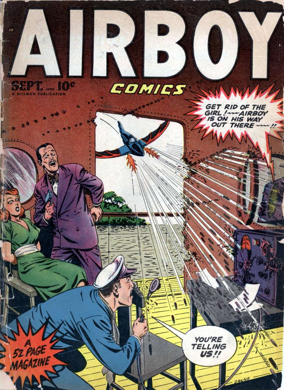 Comic Book Cover For Airboy Comics v5 8