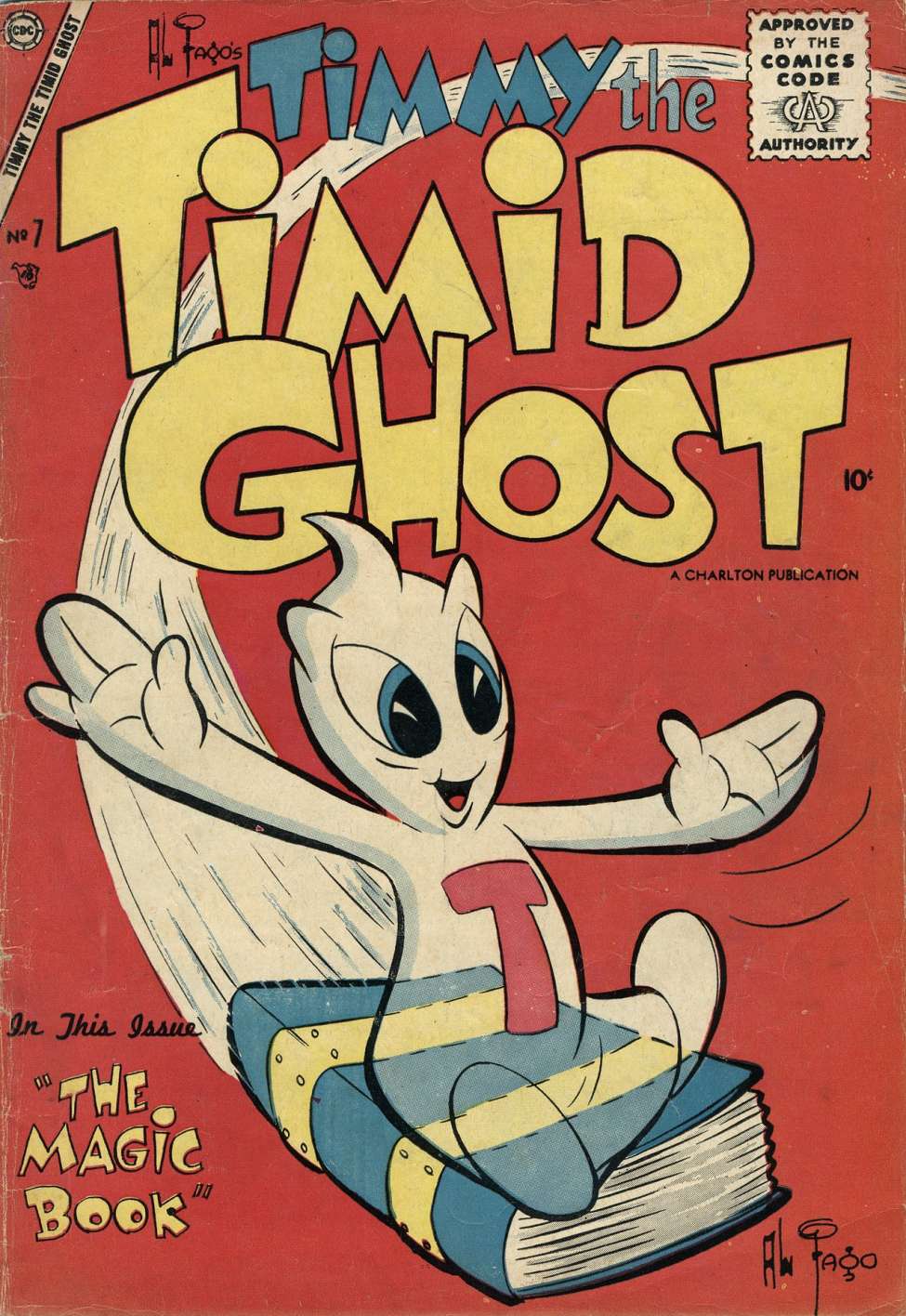 Book Cover For Timmy the Timid Ghost 7