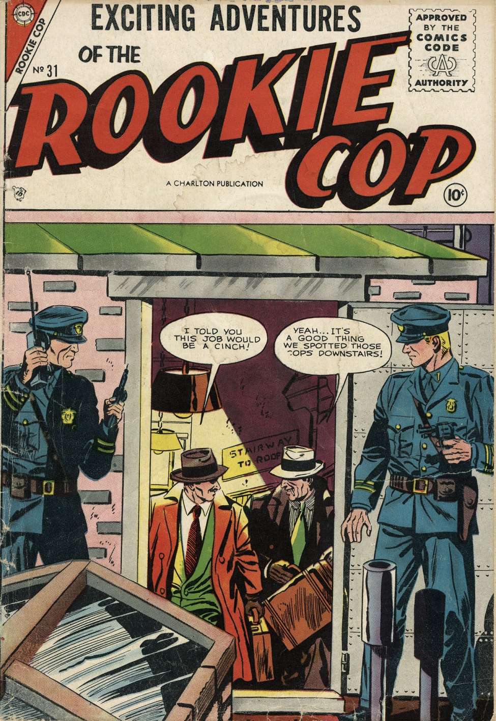 Comic Book Cover For Rookie Cop 31