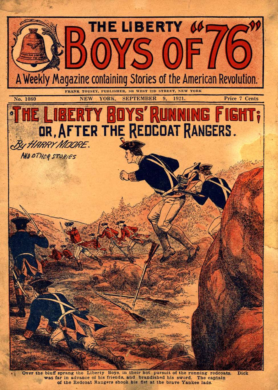 Book Cover For The Liberty Boys of 76 1080 - The Liberty Boys' Running Fight