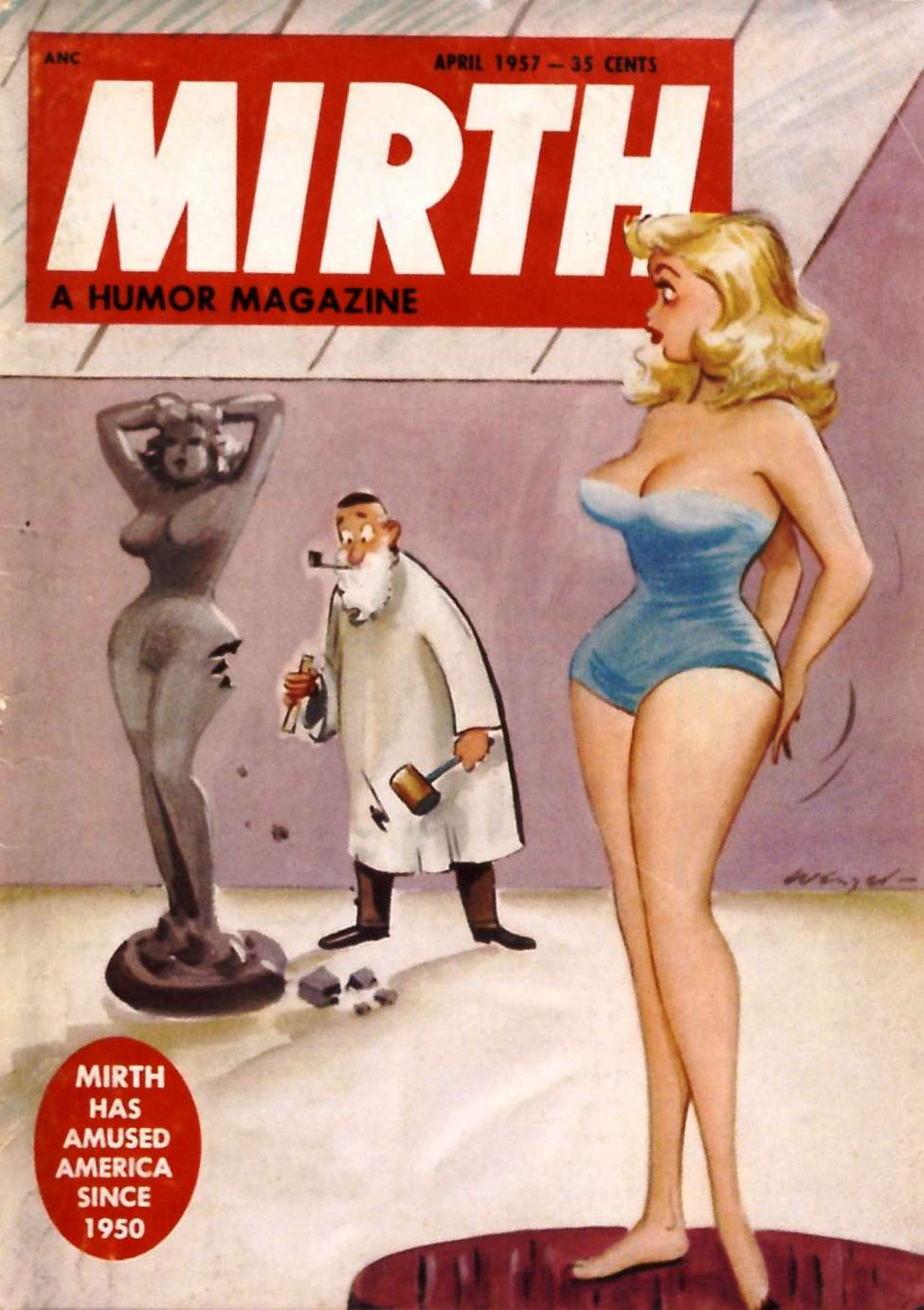 Book Cover For Mirth 49