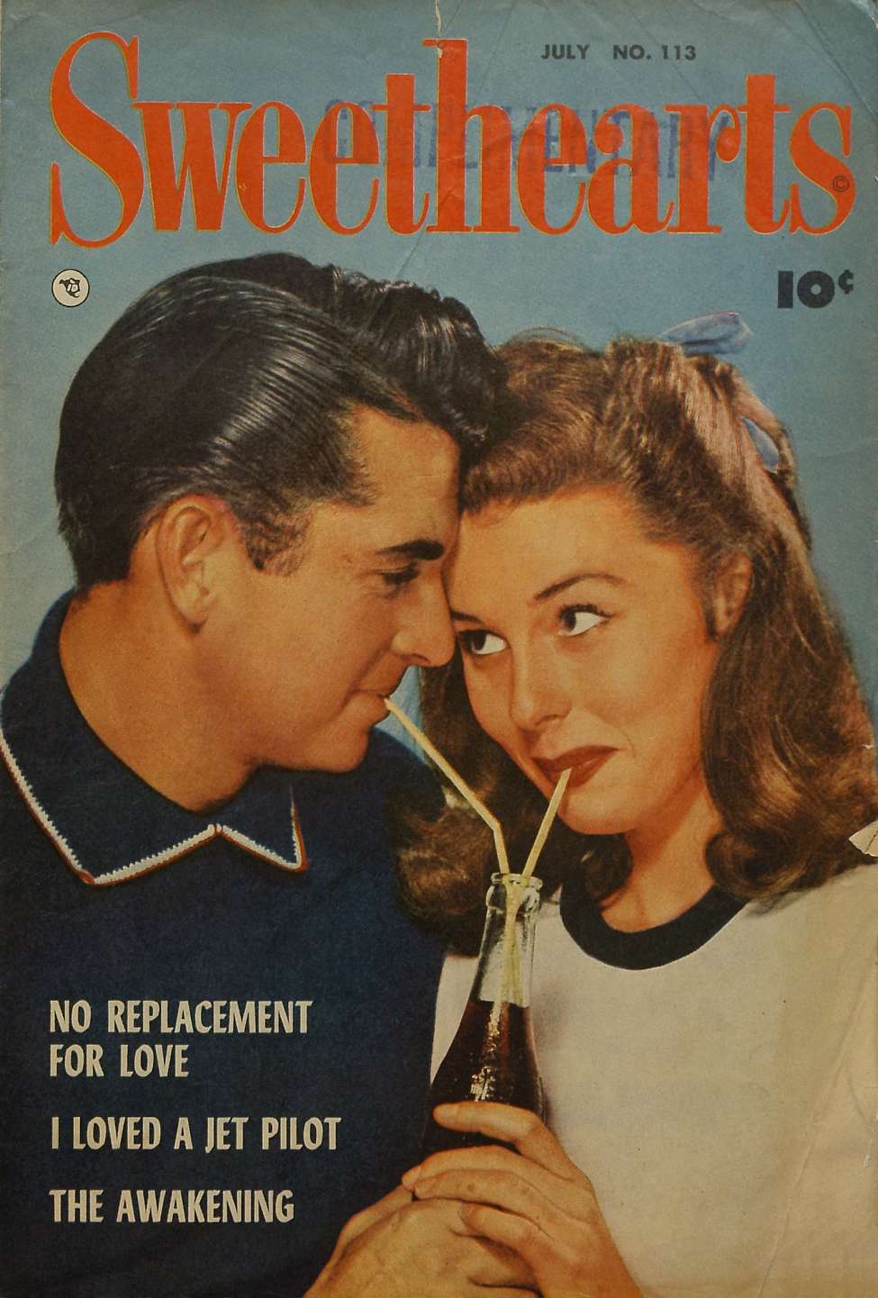 Comic Book Cover For Sweethearts 113