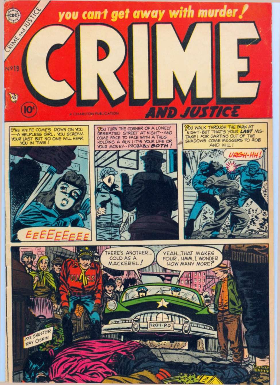 Comic Book Cover For Crime And Justice 19
