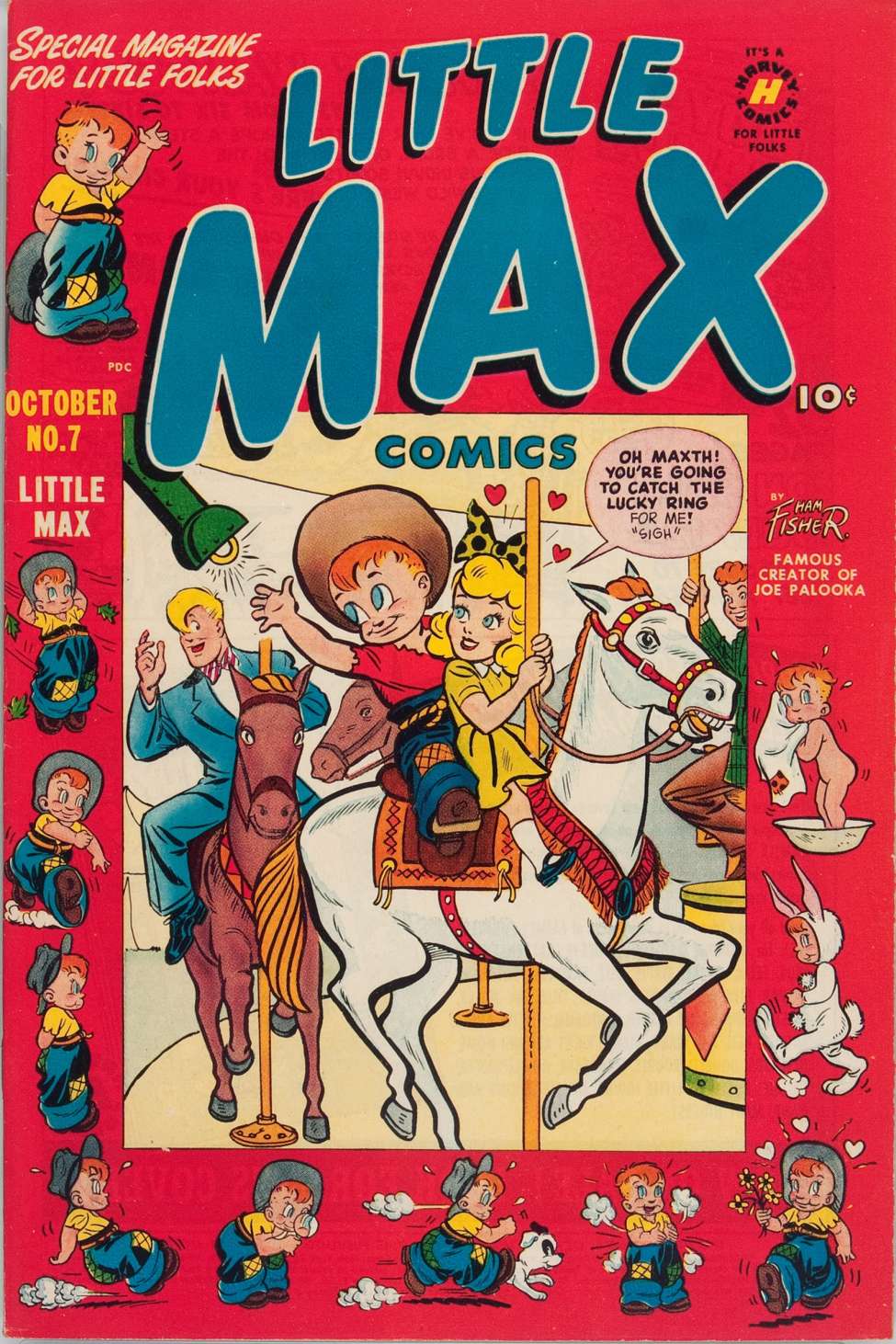 Comic Book Cover For Little Max Comics 7