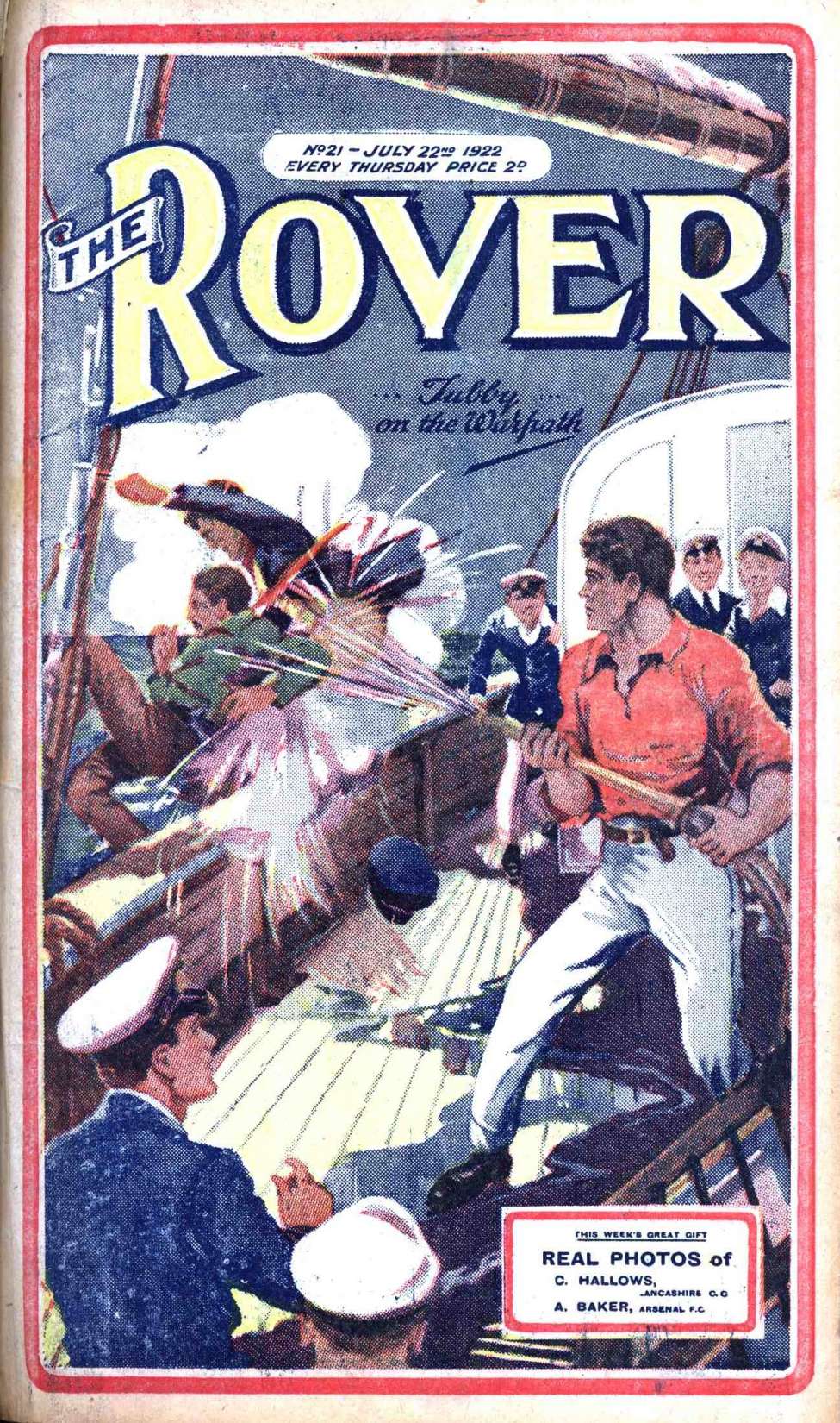 Comic Book Cover For The Rover 21