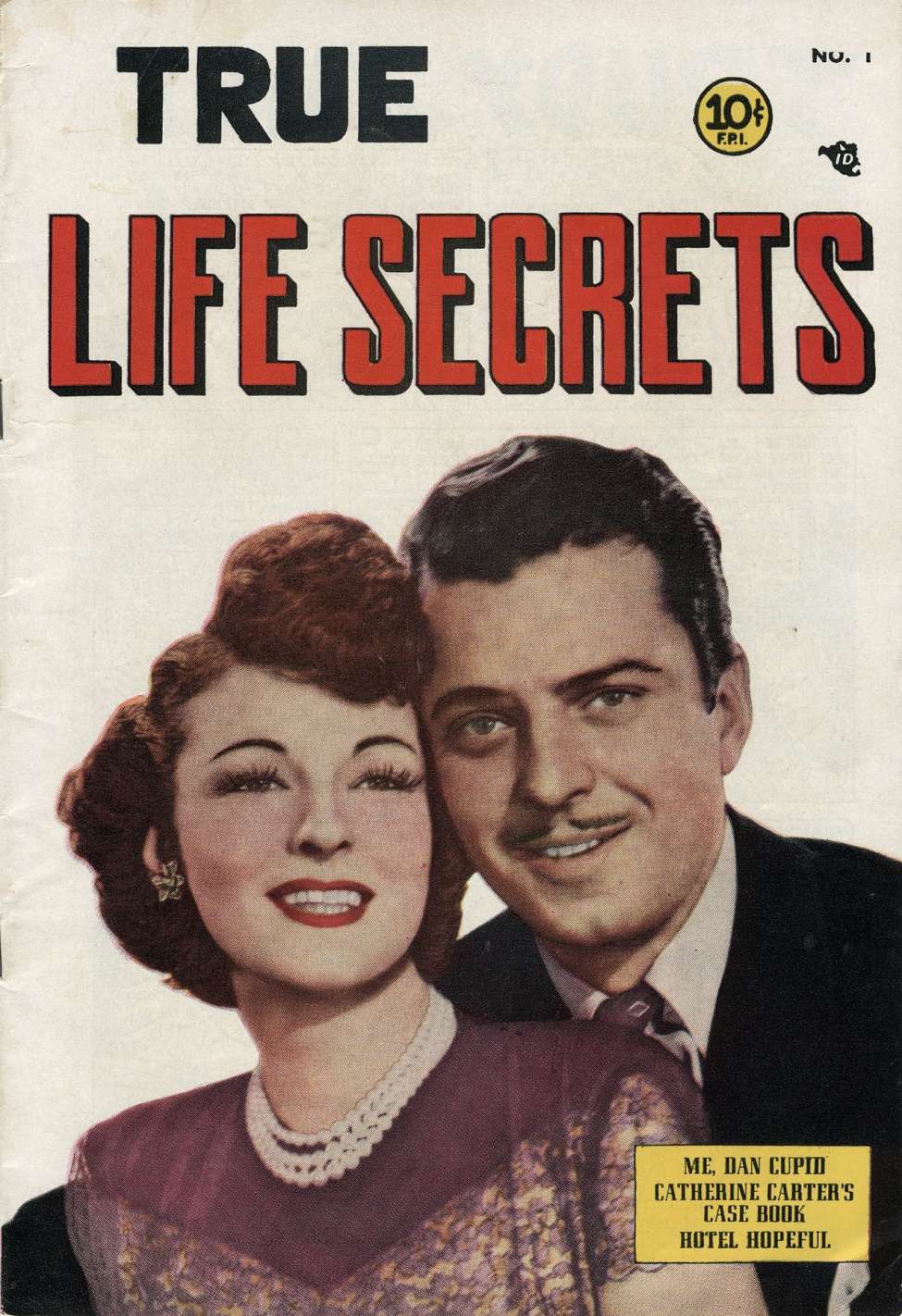 Comic Book Cover For True Life Secrets 1