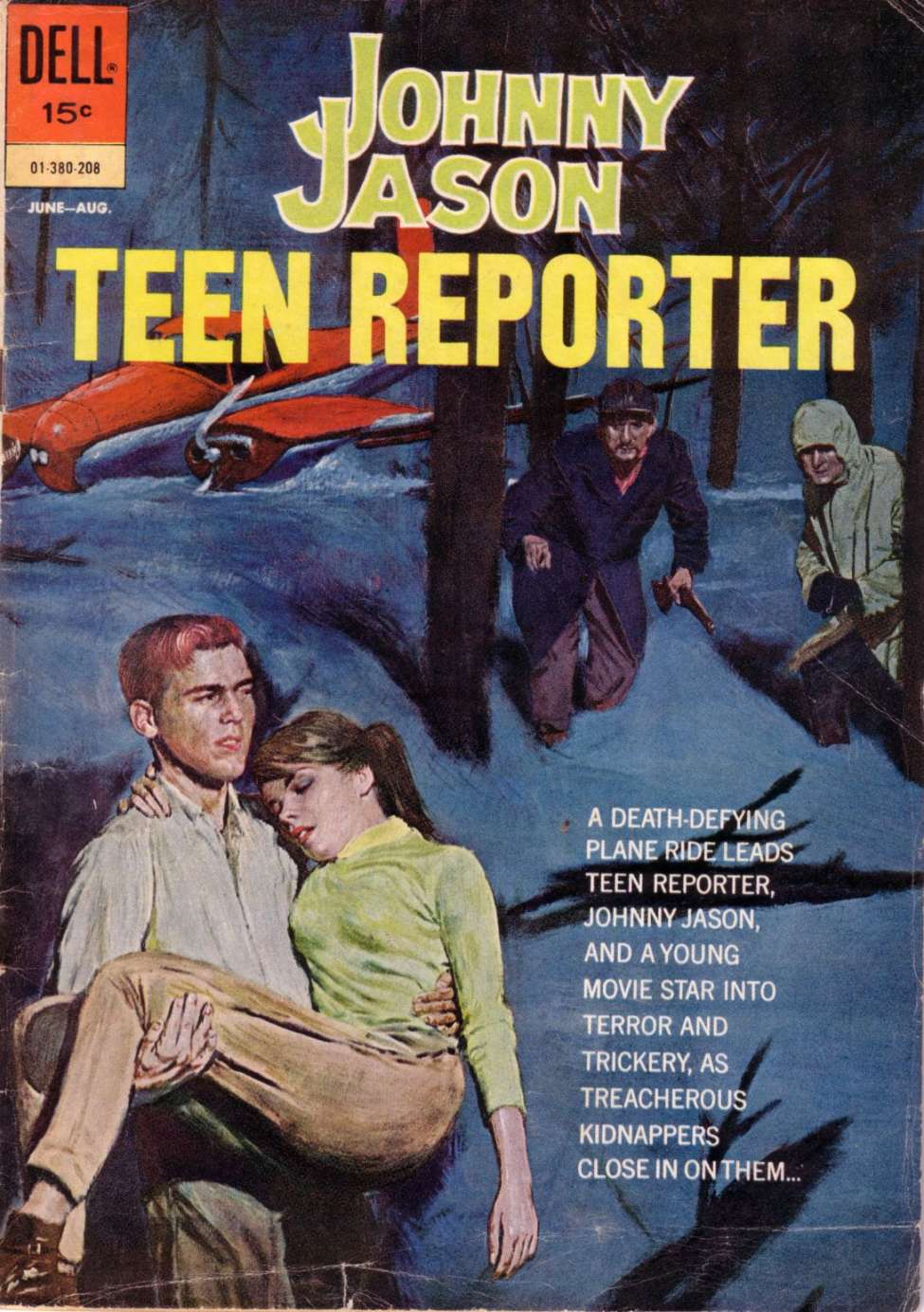 Comic Book Cover For Johnny Jason, Teen Reporter 2